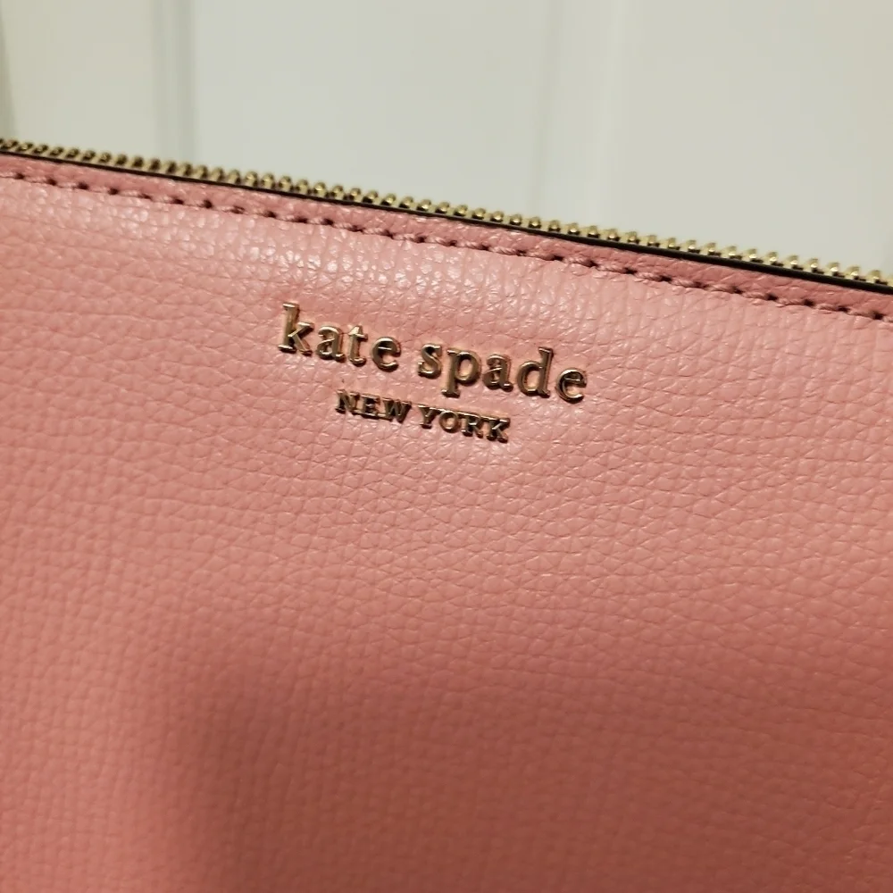EC Kate Spade Pink Safiano Leather Wristlet/Wallet, Colorful